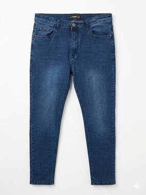 Ravmen Jeanswear Size 38 Skinny Fit Blue Denim Jeans